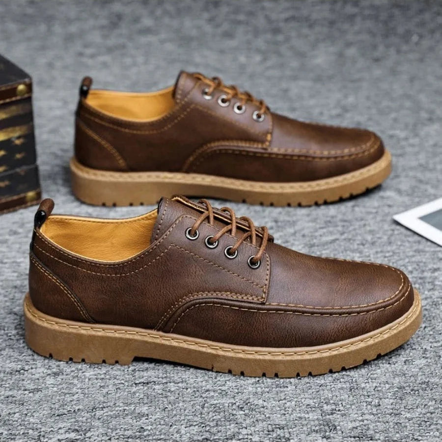 Derbies surpiqués à lacets au style intemporel homme – Barjols