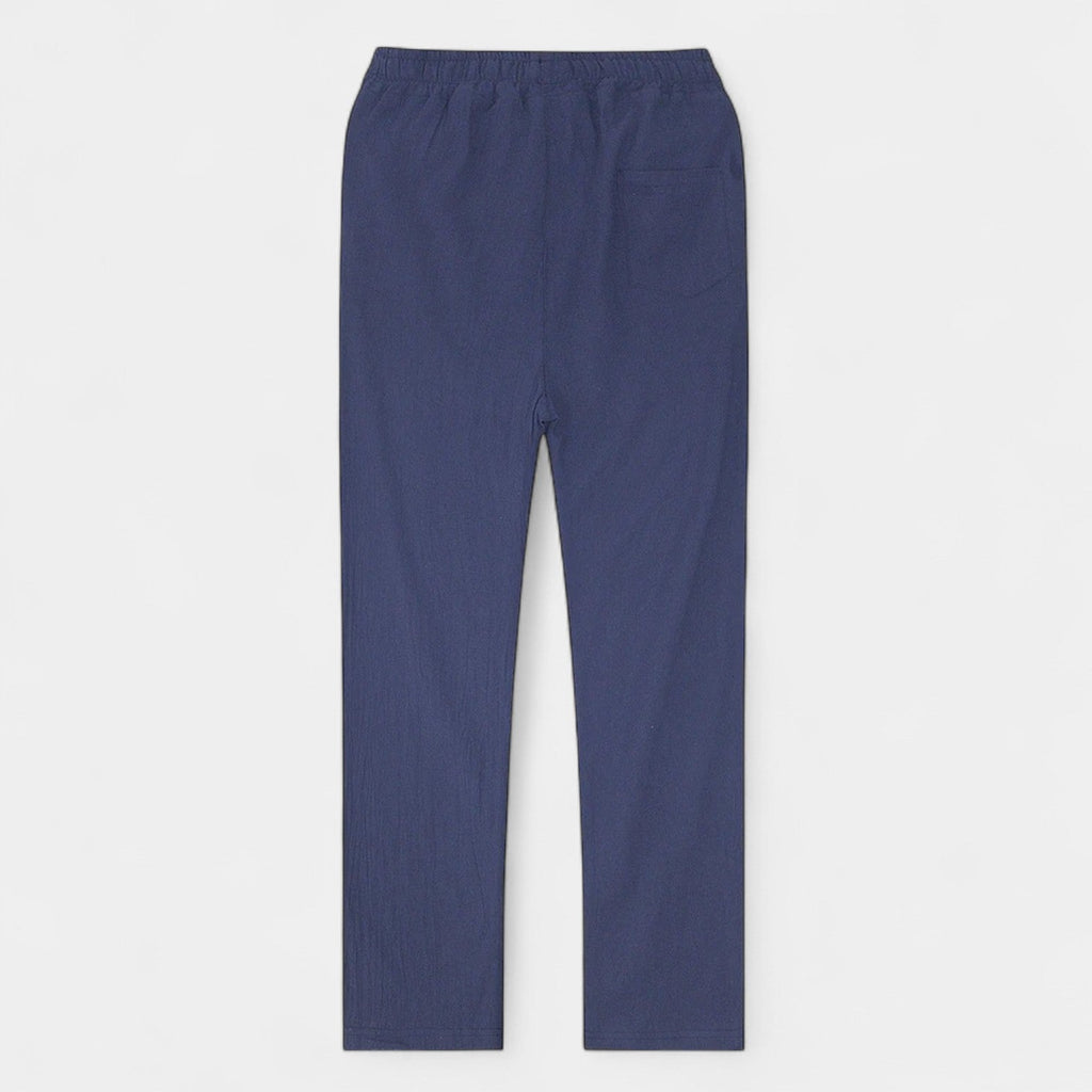 Pantalon d'été en lin coupe ample silhouette détendue homme – Sarlat