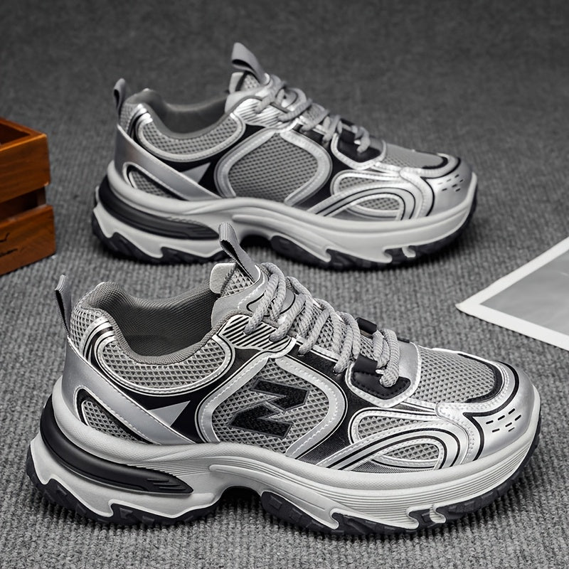 Baskets unisexes à lacets pour la marche au style intemporel homme – Dosne