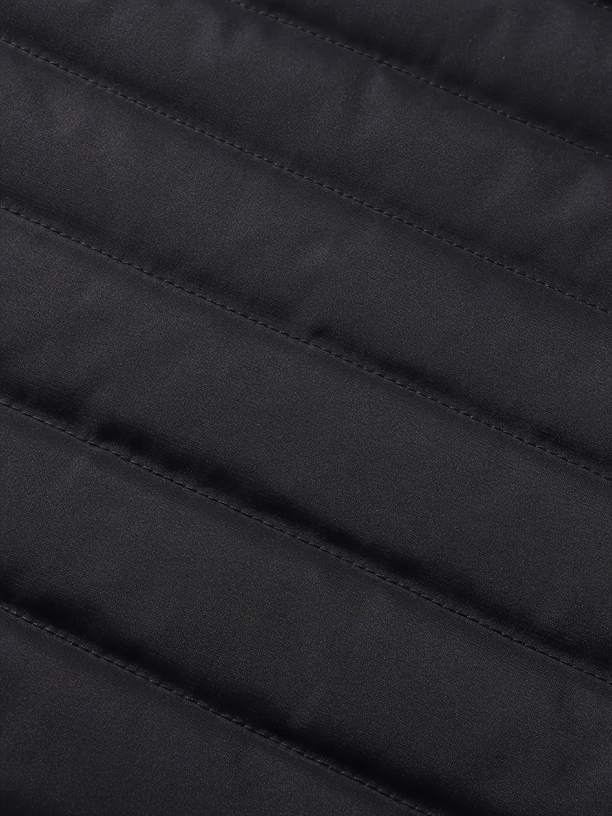 Doudoune matelassée à capuche amovible col fausse fourrure homme – Ciboure