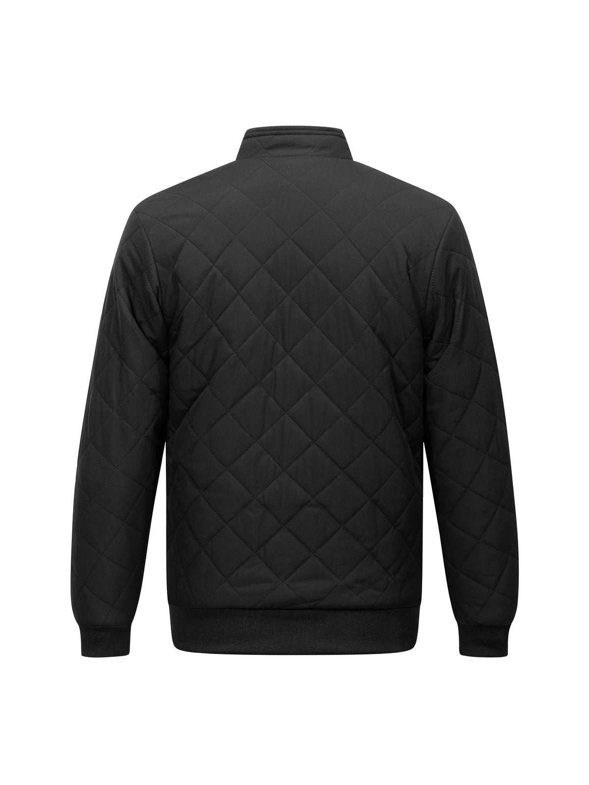 Doudoune courte matelassée style bomber doublure polaire poche zippée homme – Itxassou
