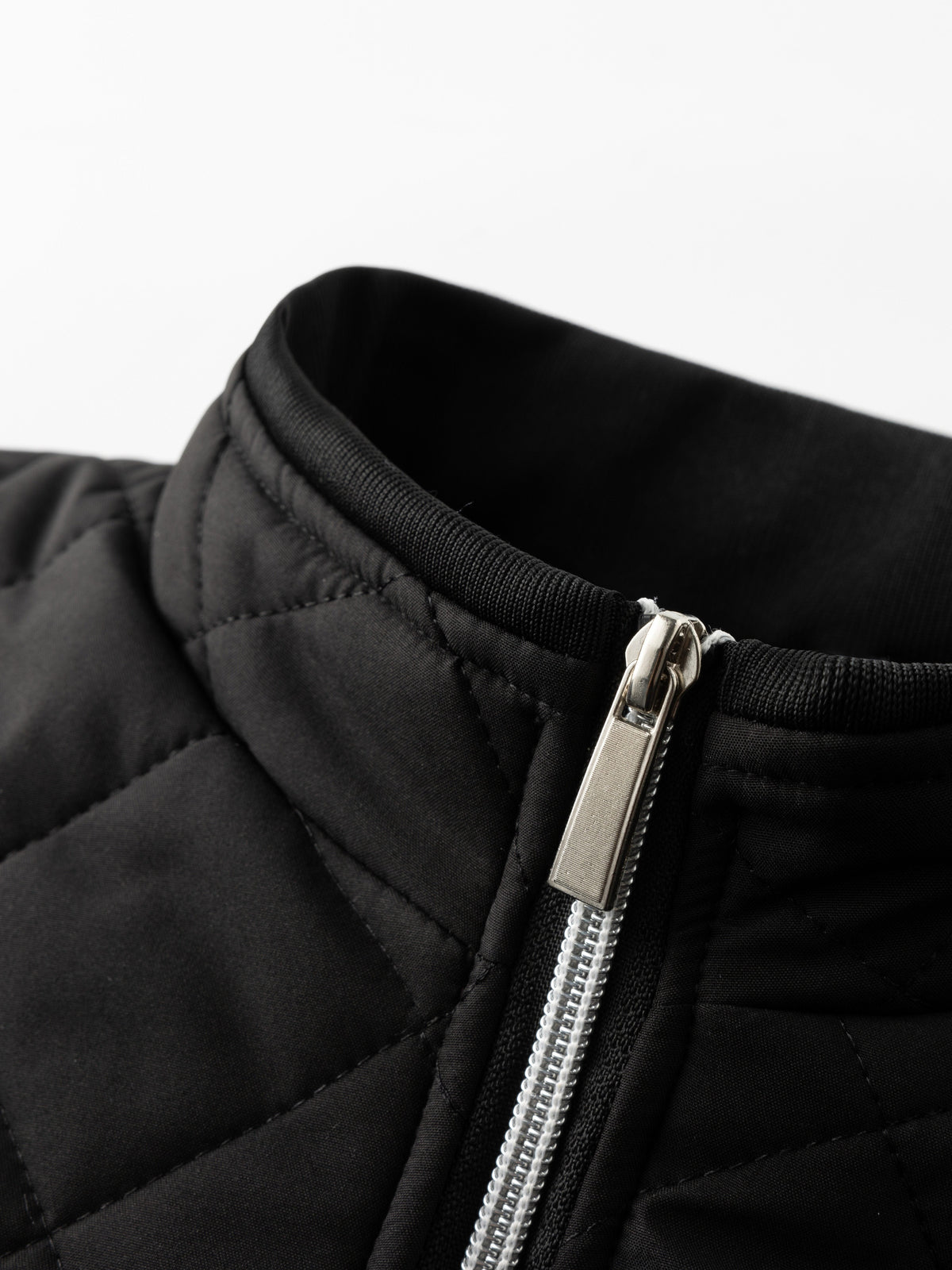 Doudoune courte matelassée style bomber doublure polaire poche zippée homme – Itxassou
