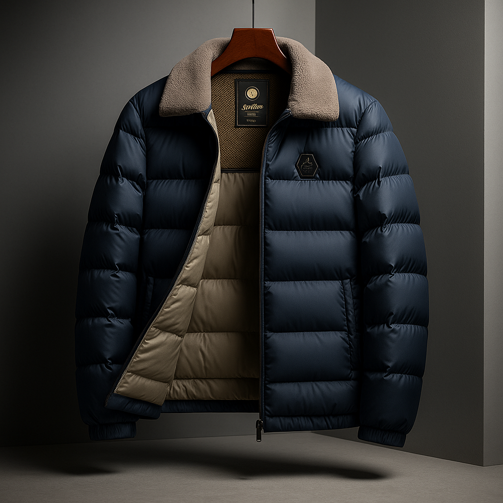 Veste d'hiver matelassée à la finition soignée pour le quotidien homme – Vinon