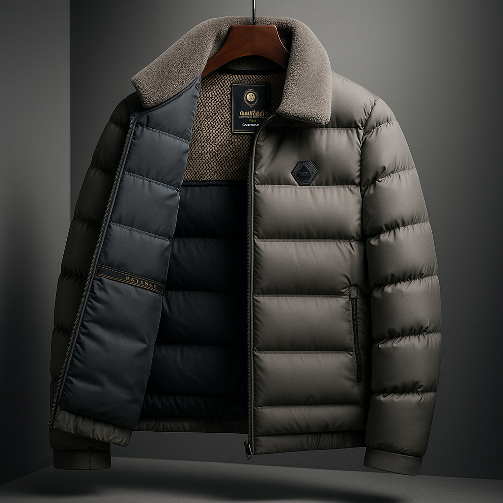 Veste d'hiver matelassée à la finition soignée pour le quotidien homme – Vinon
