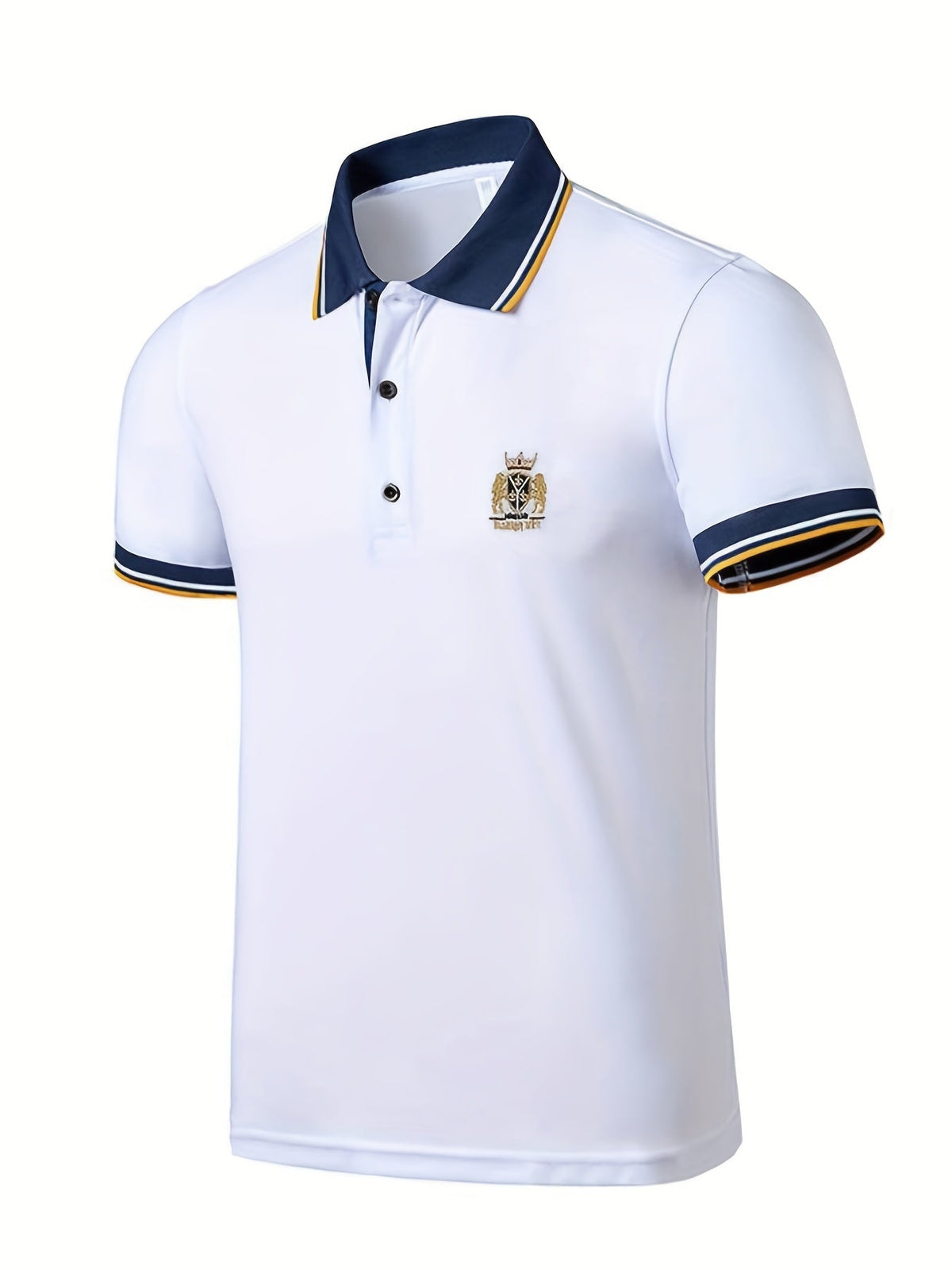 Chemise d'été unie à détails brodés