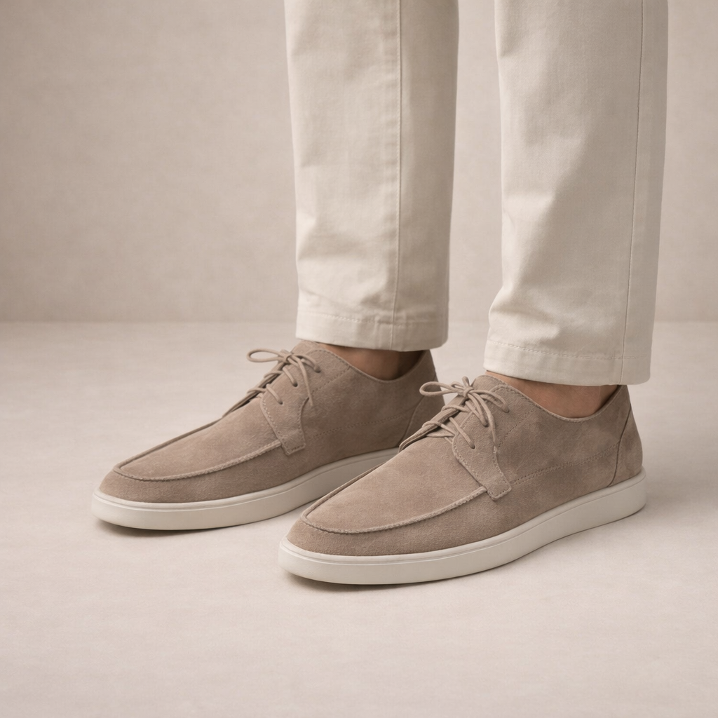 Mocassins à lacets bout fermé