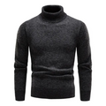 Pull col roulé en maille minimaliste à la finition soignée homme – Digne