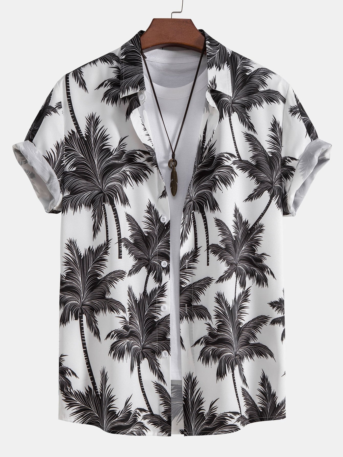 Ensemble imprimé chemise et short pour le quotidien homme – Esterel