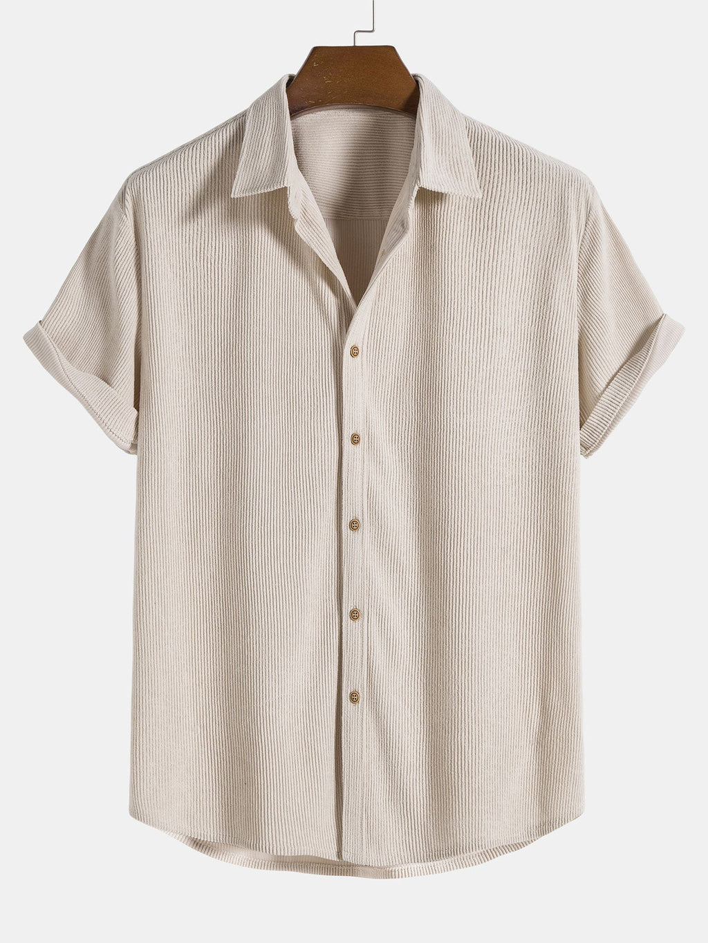 Ensemble texturé chemise boutonnée manches courtes et short à cordon homme – Flers