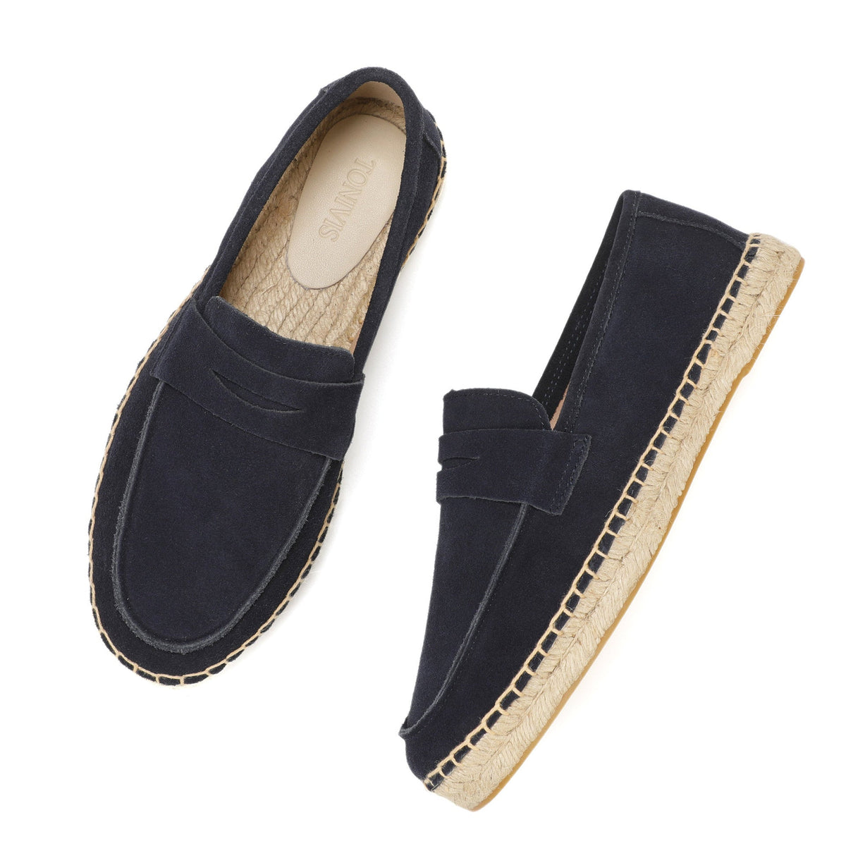 Espadrilles penny à enfiler au chic discret au style intemporel homme – Vaugines