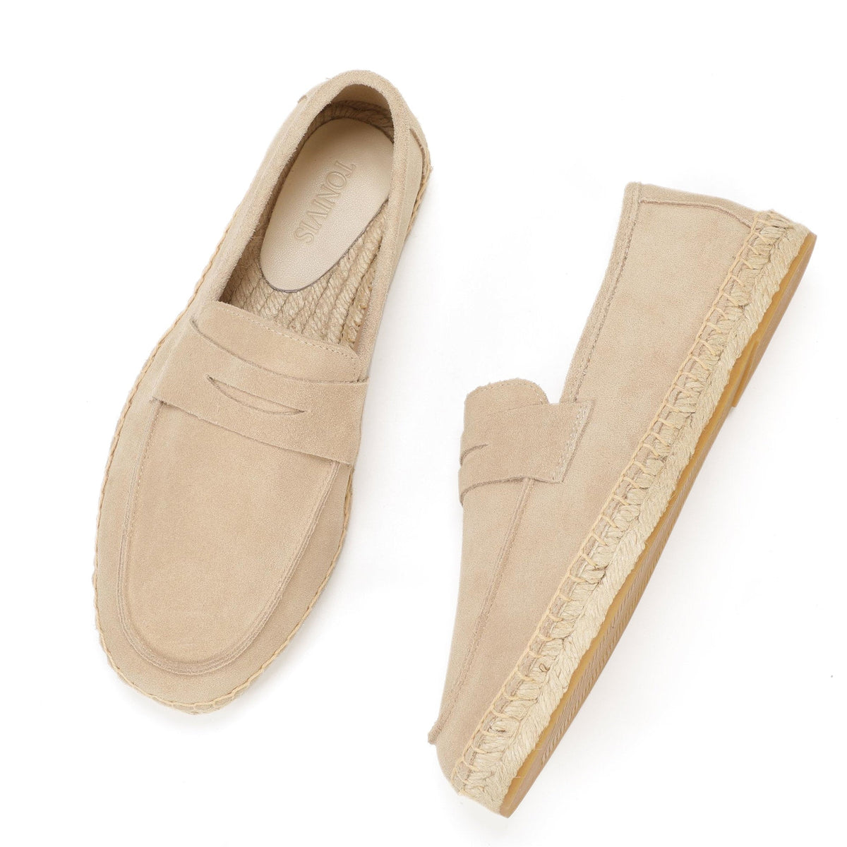Espadrilles penny à enfiler au chic discret au style intemporel homme – Vaugines