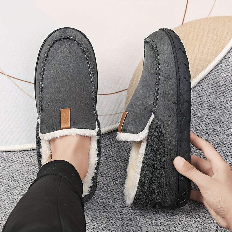 Chaussons d'intérieur chauds pour le quotidien homme – Méthamis