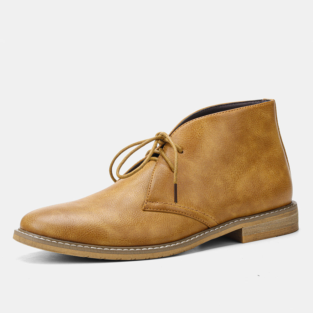 Bottes en cuir intemporelles confortables durables usage quotidien homme – Labarde