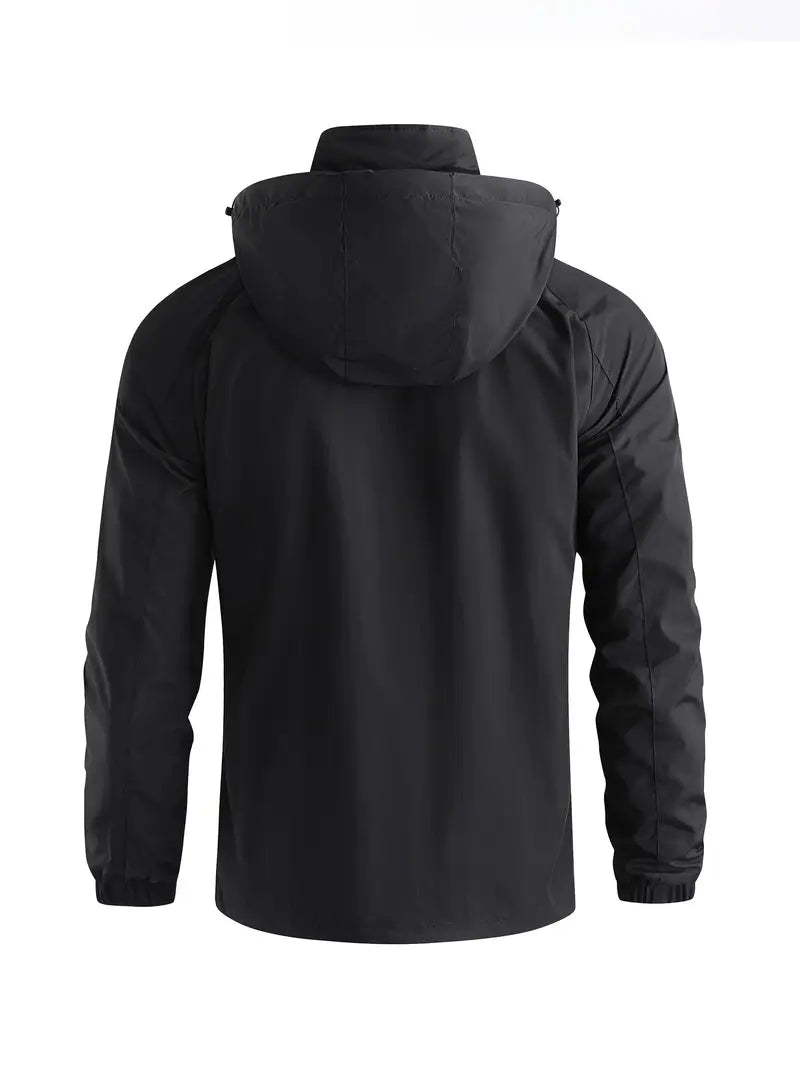 Veste légère zippée à capuche