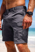 Short cargo à poches multiples coupe décontractée homme – Lorient