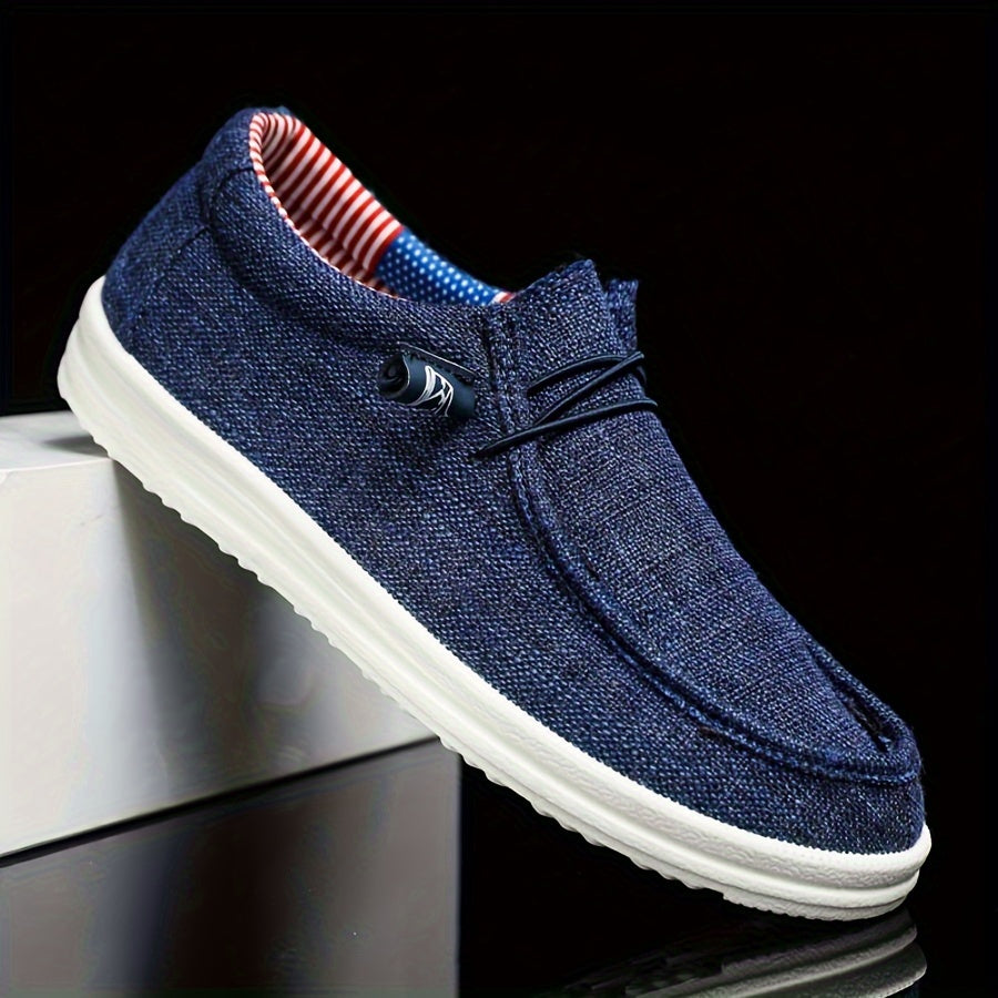 Espadrilles en toile semelle souple au chic discret homme – Flayosc