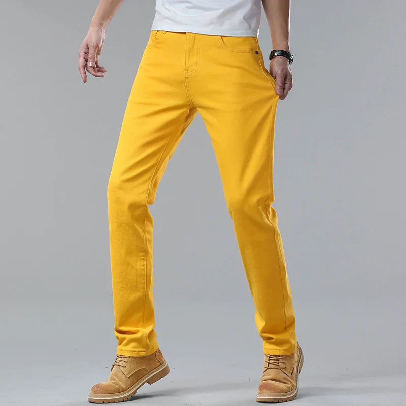 Chino coupe élégante décontractée au chic discret homme – Bargemon
