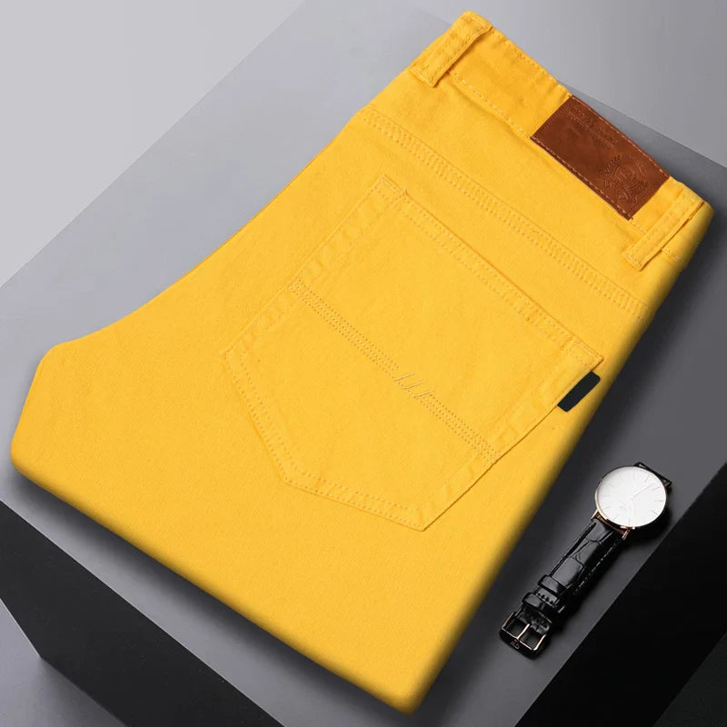 Chino coupe élégante décontractée au chic discret homme – Bargemon