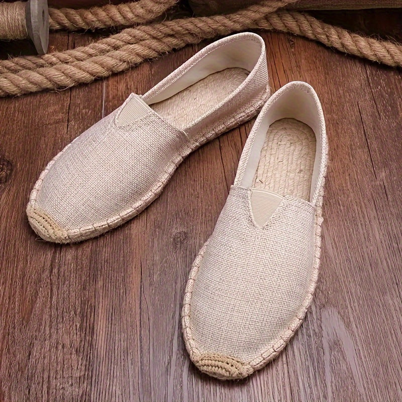Espadrilles élégantes à enfiler au chic discret homme – Sospel