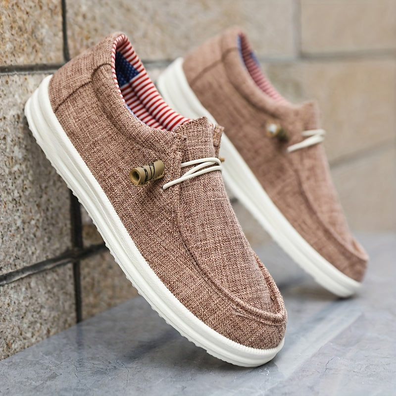 Espadrilles en toile semelle souple au chic discret homme – Flayosc