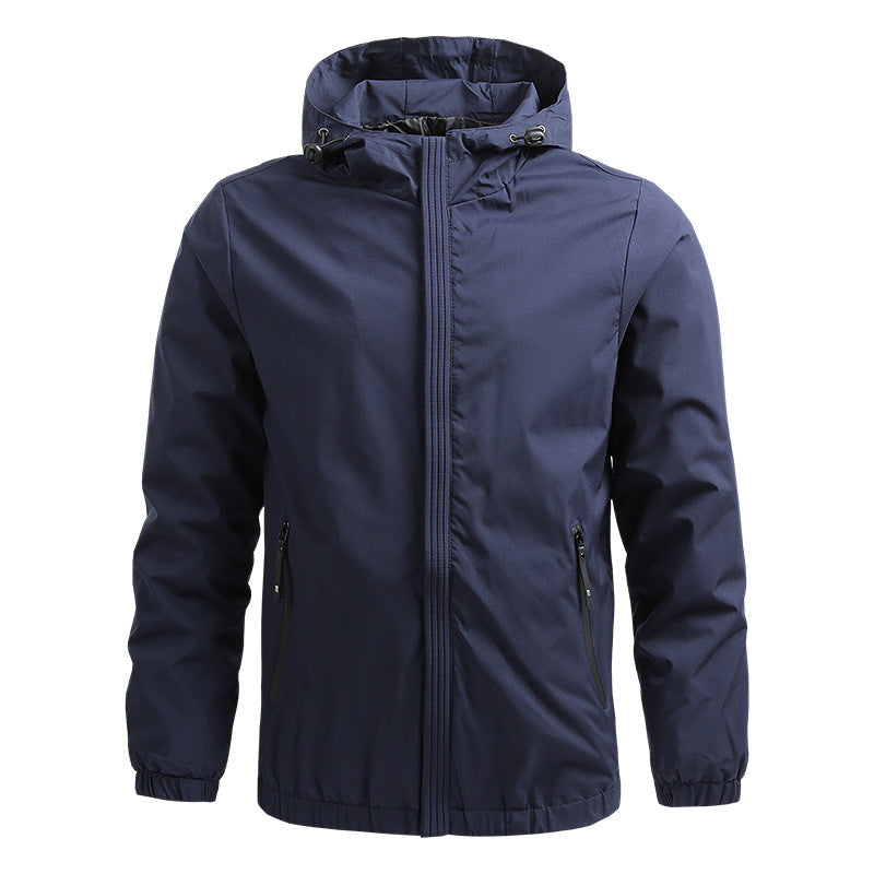 Veste légère à capuche réglable
