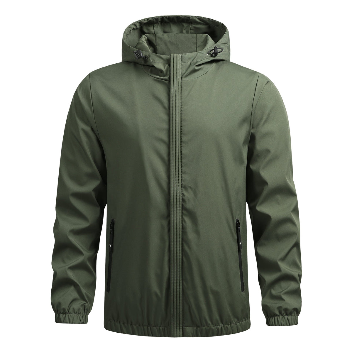 Veste légère à capuche réglable