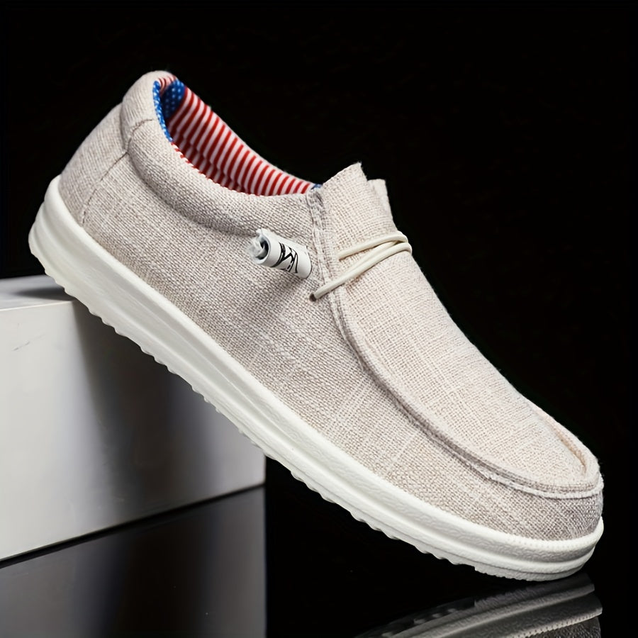 Espadrilles en toile semelle souple au chic discret homme – Flayosc