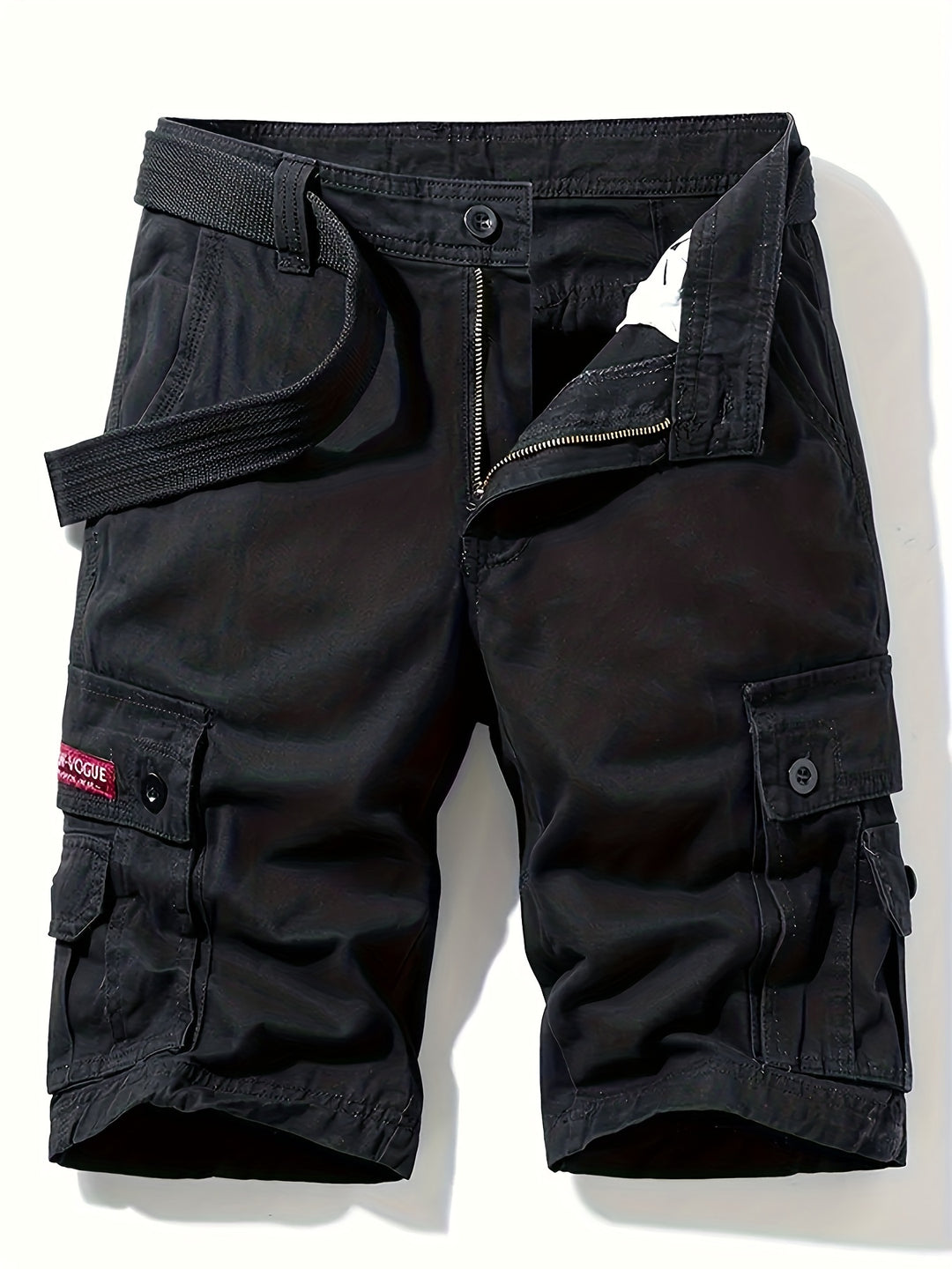 Short cargo utilitaire multipoches au chic discret homme – Saint-Cannat
