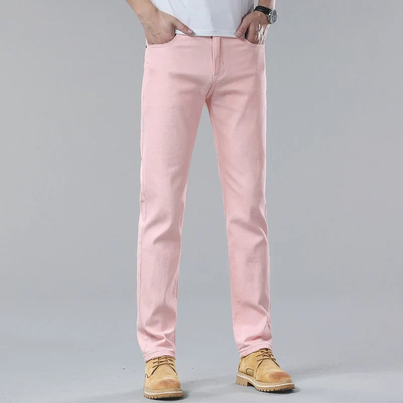 Chino coupe élégante décontractée au chic discret homme – Bargemon