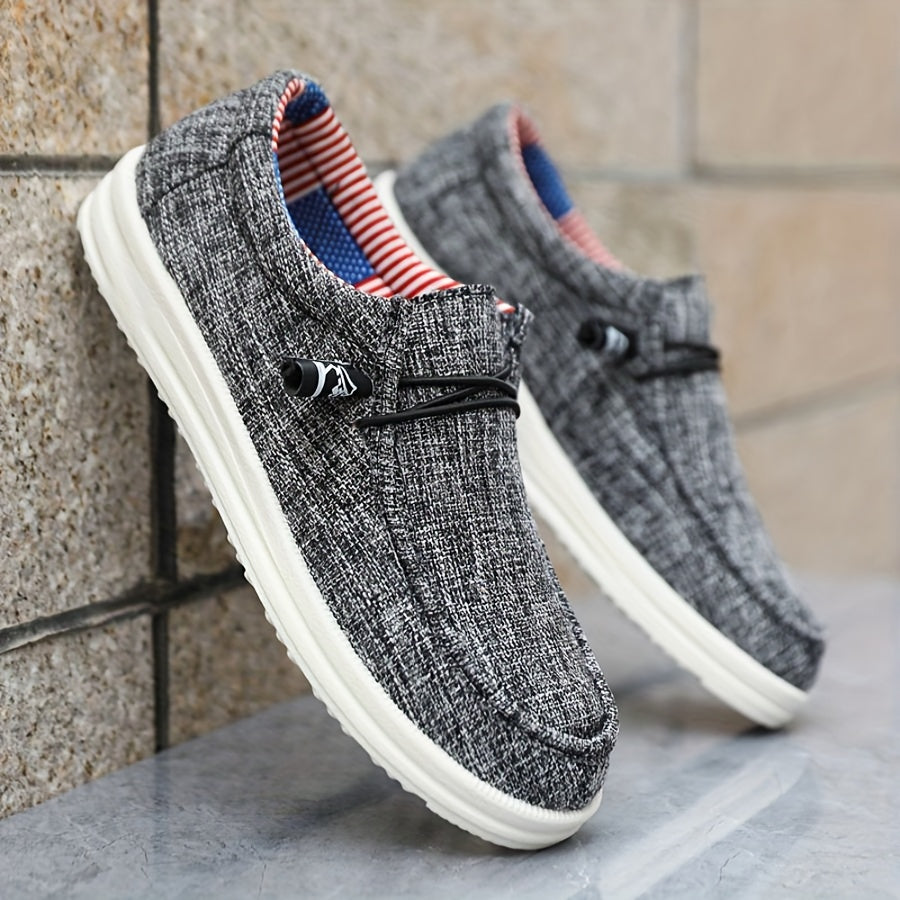 Espadrilles en toile semelle souple au chic discret homme – Flayosc