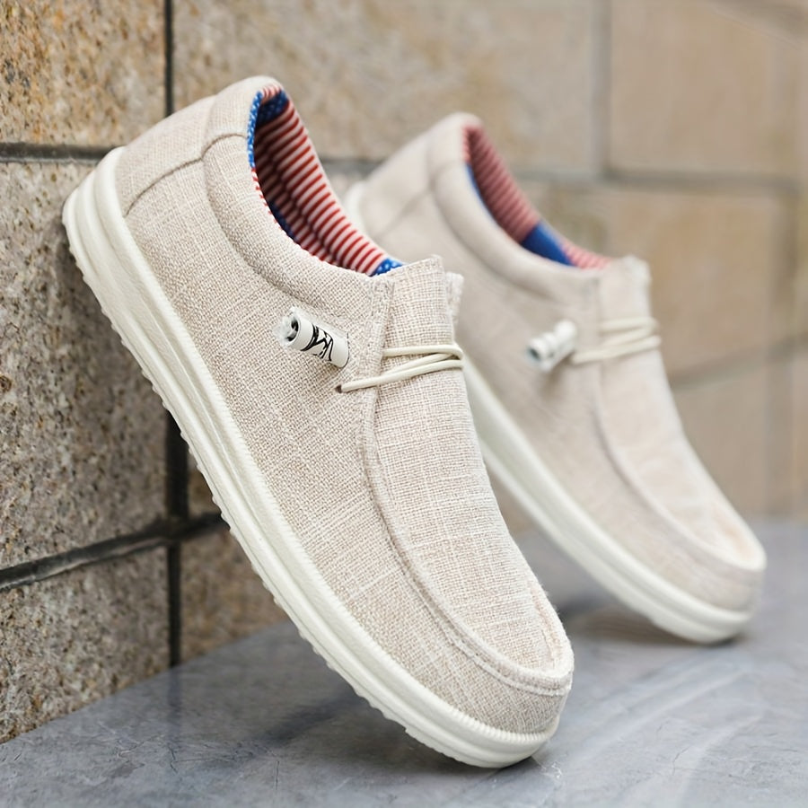 Espadrilles en toile semelle souple au chic discret homme – Flayosc
