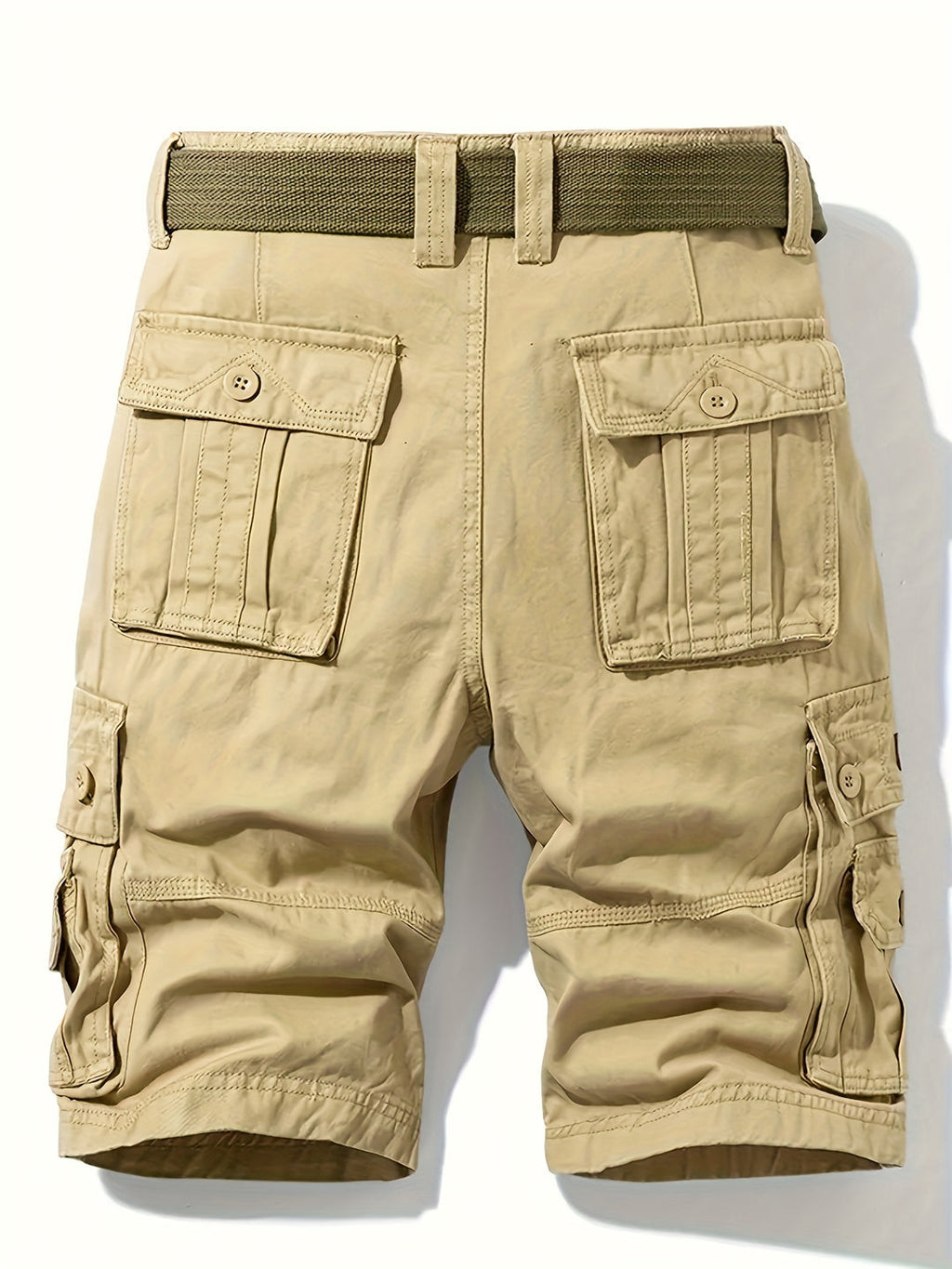 Short cargo utilitaire multipoches au chic discret homme – Saint-Cannat