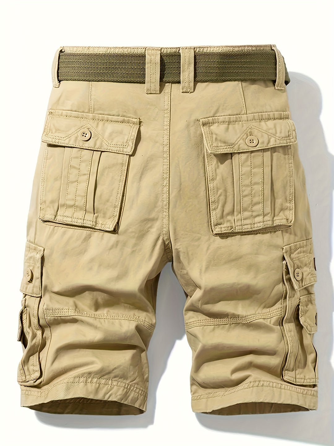 Short cargo utilitaire multipoches au chic discret homme – Saint-Cannat