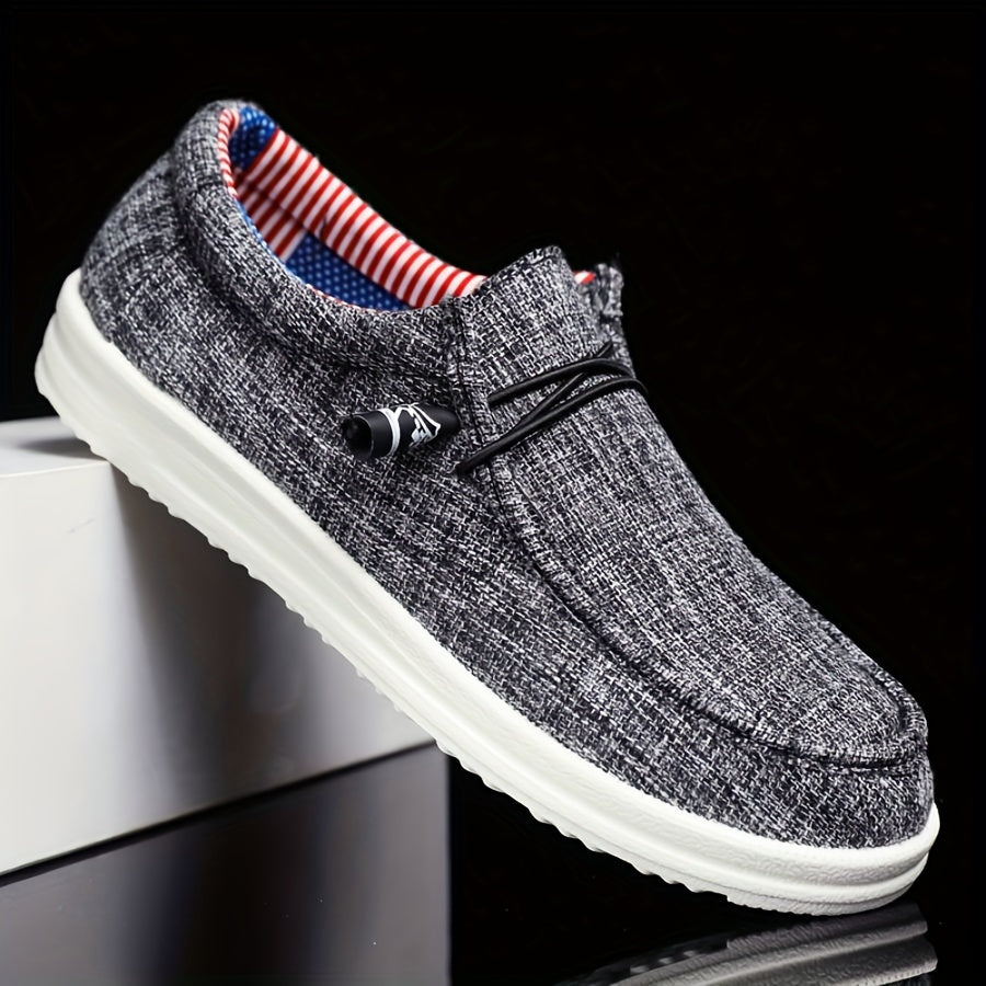 Espadrilles en toile semelle souple au chic discret homme – Flayosc
