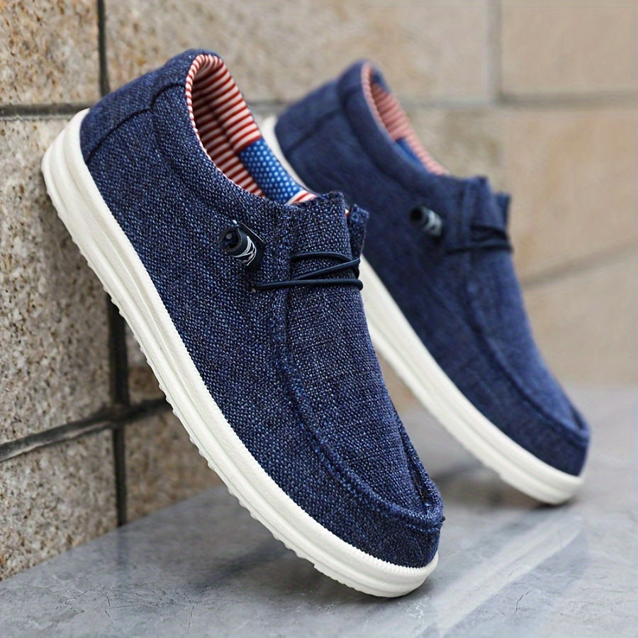 Espadrilles en toile semelle souple au chic discret homme – Flayosc