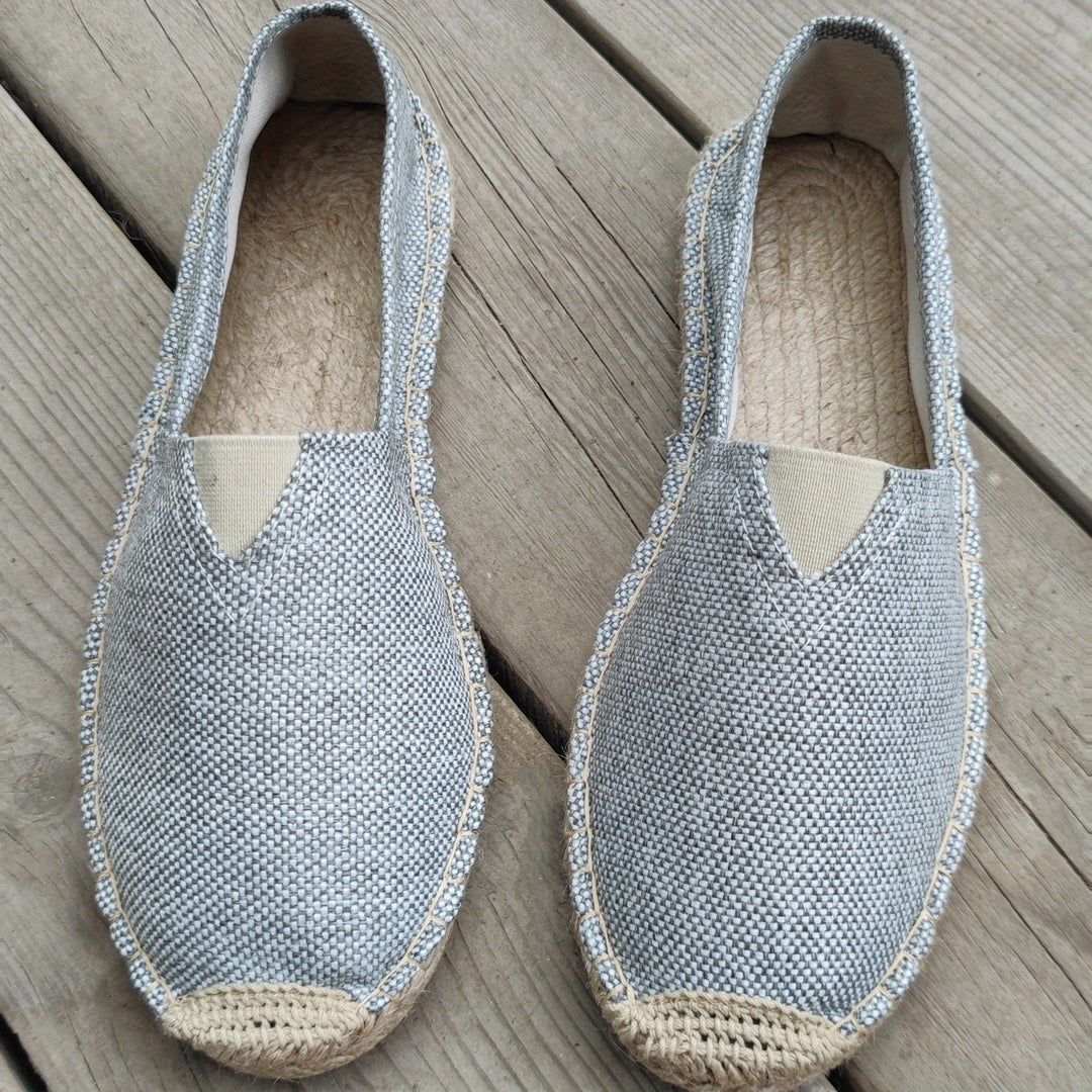 Espadrilles élégantes à enfiler au chic discret homme – Sospel