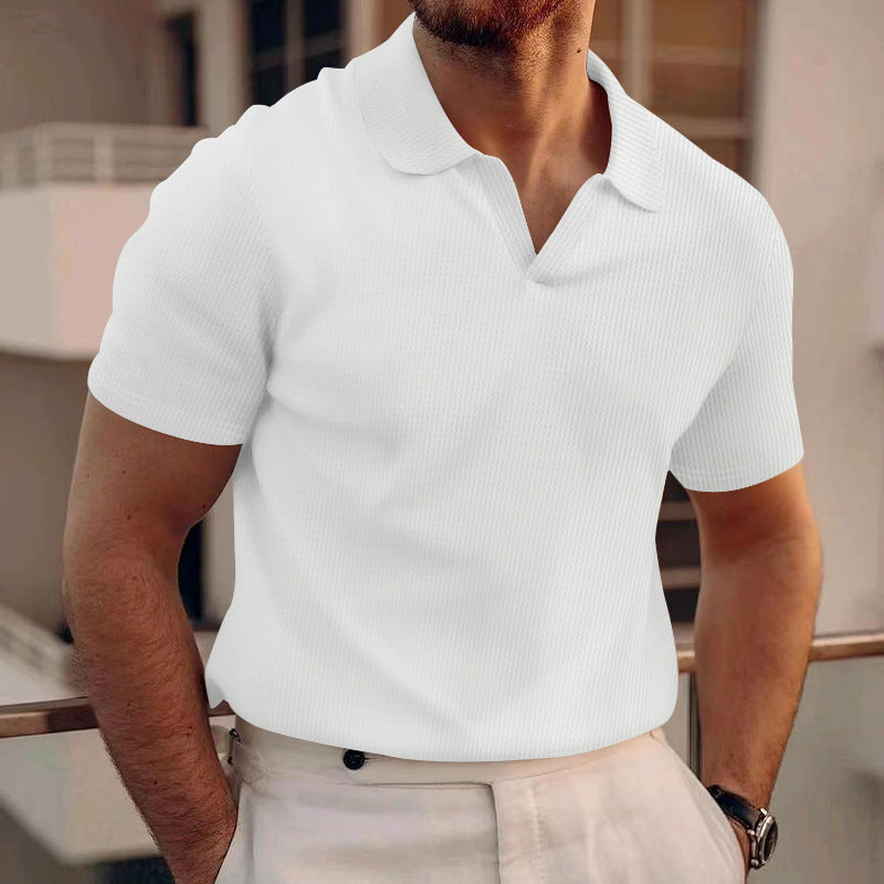 Polo en maille coupe décontractée pour le quotidien homme – Cotignac