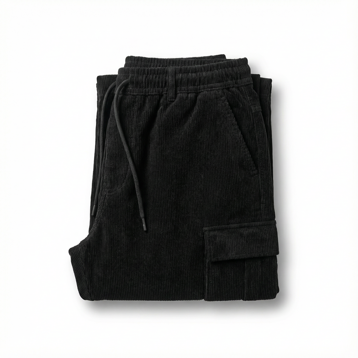 Pantalon cargo ample à poches multiples