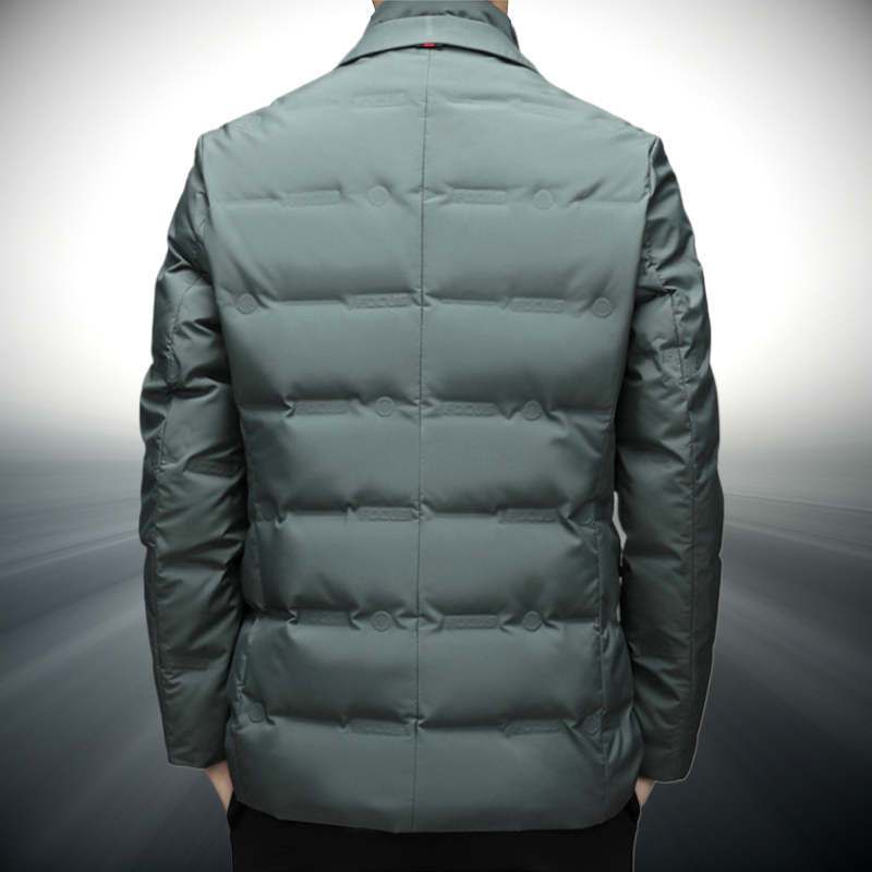 Veste coupe-vent urbaine zip et boutons