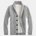 Gilet en maille col châle boutonné coupe confortable chaleureuse homme – Morcenx