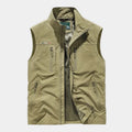 Gilet sans manches zippé col montant à poches homme – Pergolèse