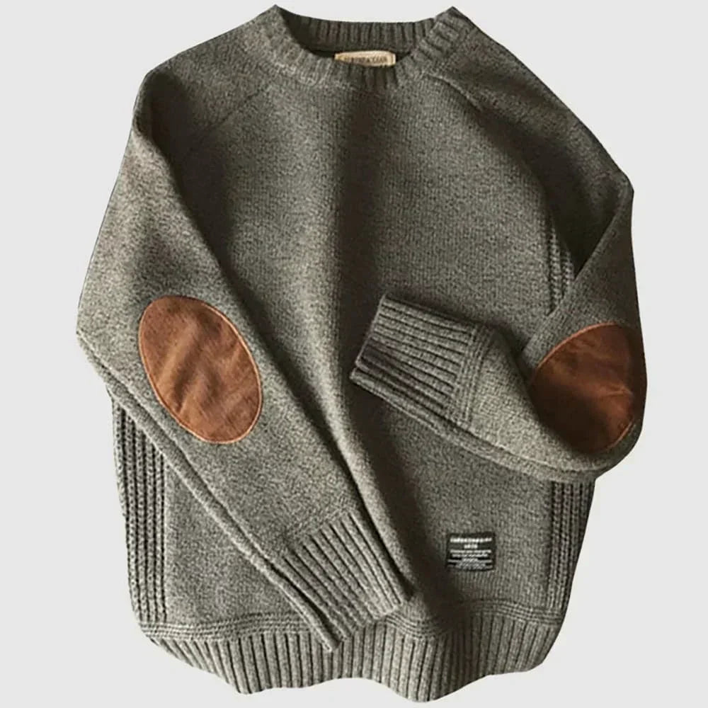 Pull à motif d'inspiration alpine