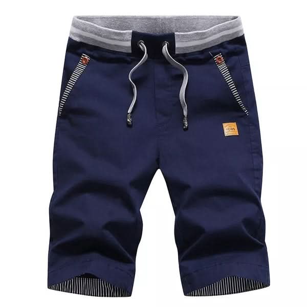 Short chino à cordon de serrage