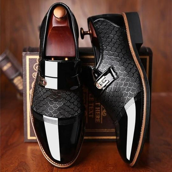 Chaussures habillées bout pointu lacées formelles homme – Sury