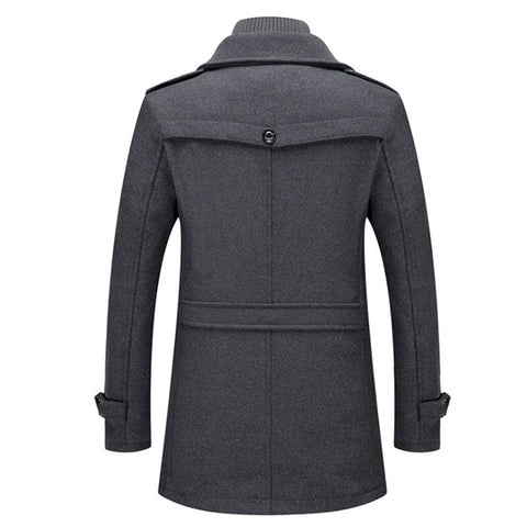 Manteau deux pièces classique à col tailleur au style intemporel homme – Monceau