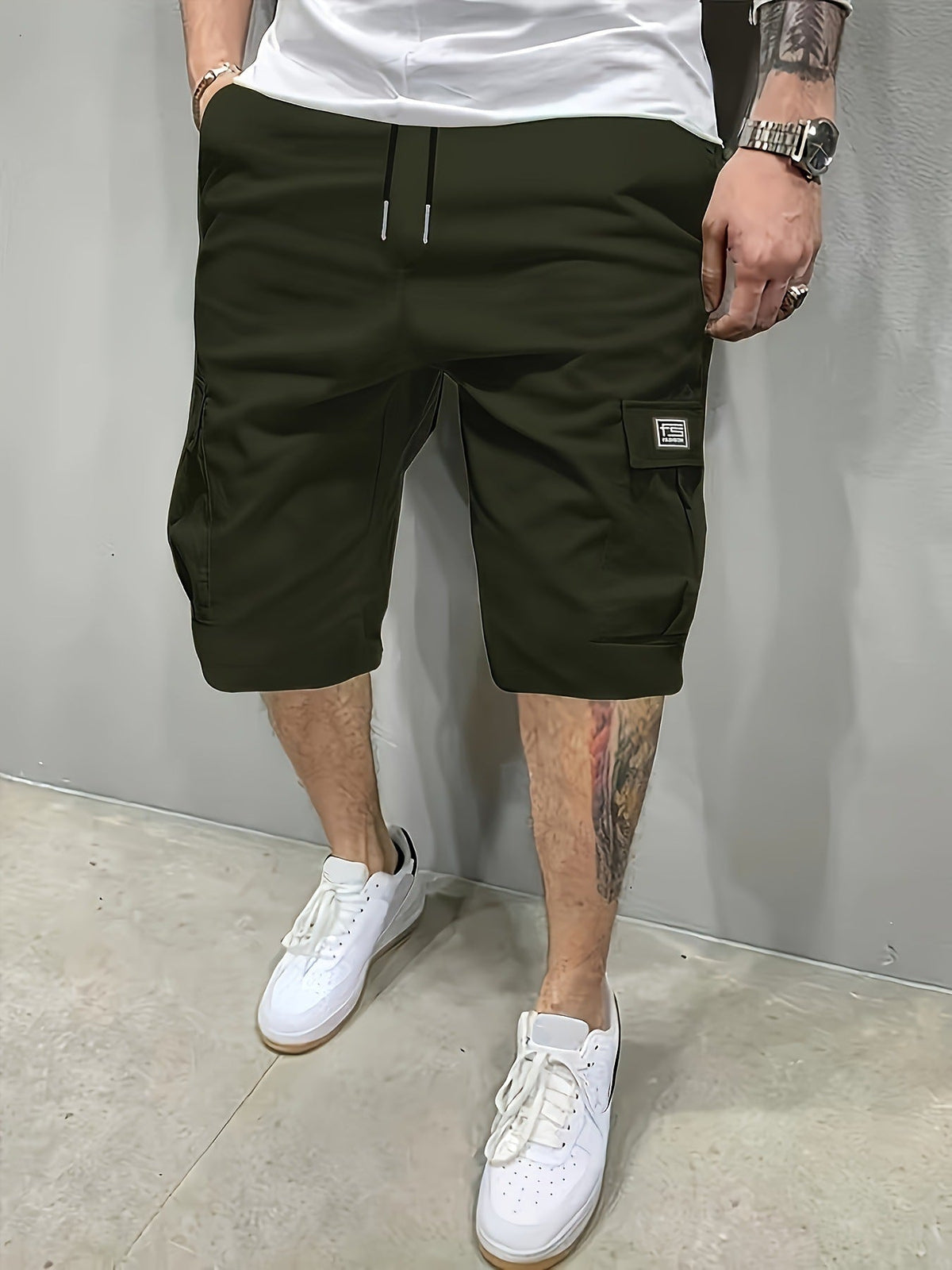 Short cargo urbain coupe droite