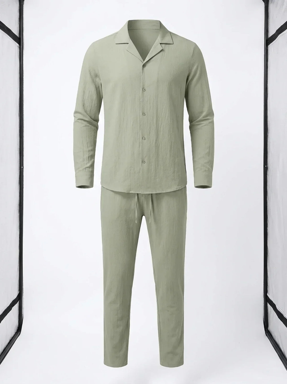 Ensemble chemise et pantalon assortis