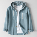 Chemise polyvalente à capuche coupe décontractée homme – Moliets