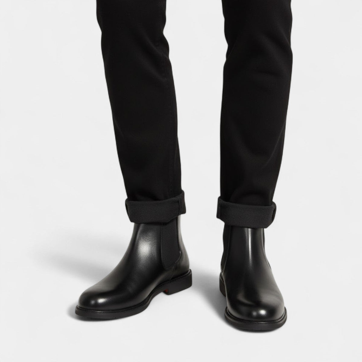 Bottines Chelsea en cuir synthétique au style intemporel homme – Cabris