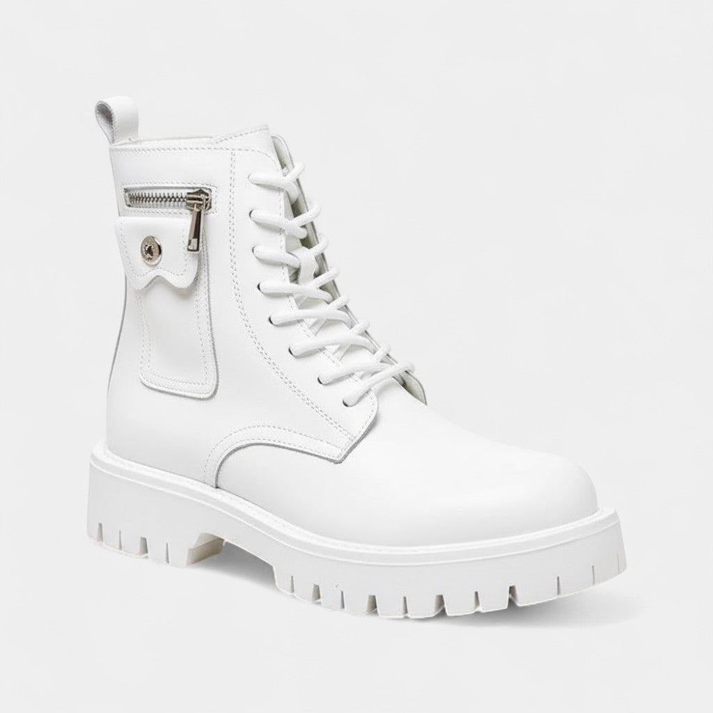 Bottes montantes en daim coupe haute style affirmé et raffiné homme – Brantôme